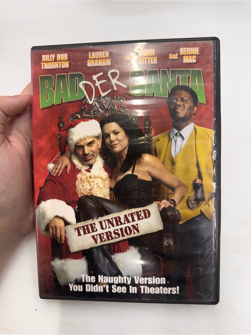 DVD - Bad (der) Santa - The Naughty Version - Billy Bob Thornton - Tested